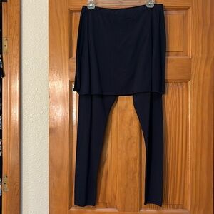 Navy Legacy one piece Skirt/leggings